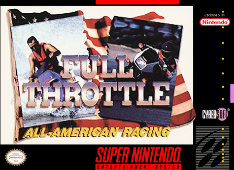 FULL THROTTLE  - SNES (W/BOX & MANUAL)