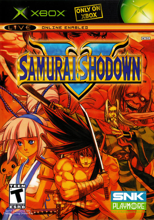 SAMURAI SHODOWN V  - XBOX