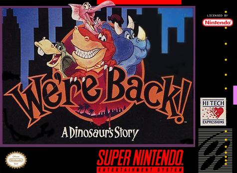 WE'RE BACK: A DINOSAUR STORY  - SNES (W/BOX)