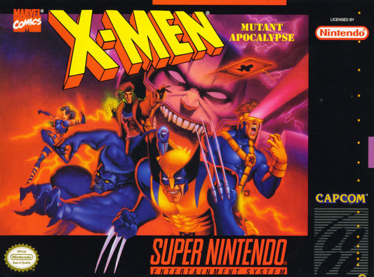 X-MEN: MUTANT APOCALYPSE  - SNES