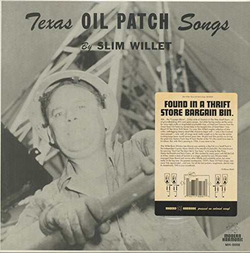 SLIM WILLET - TEXAS OIL SONGS (VINYL)