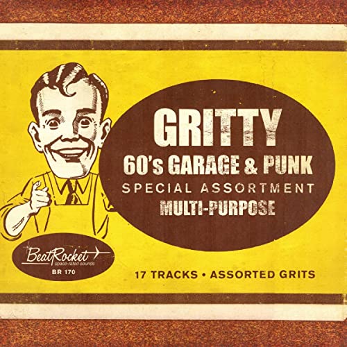 VARIOUS ARTISTS - GRITTY '60S GARAGE & PUNK (GOLD VINYL)
