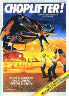 CHOPLIFTER!  - COLECO