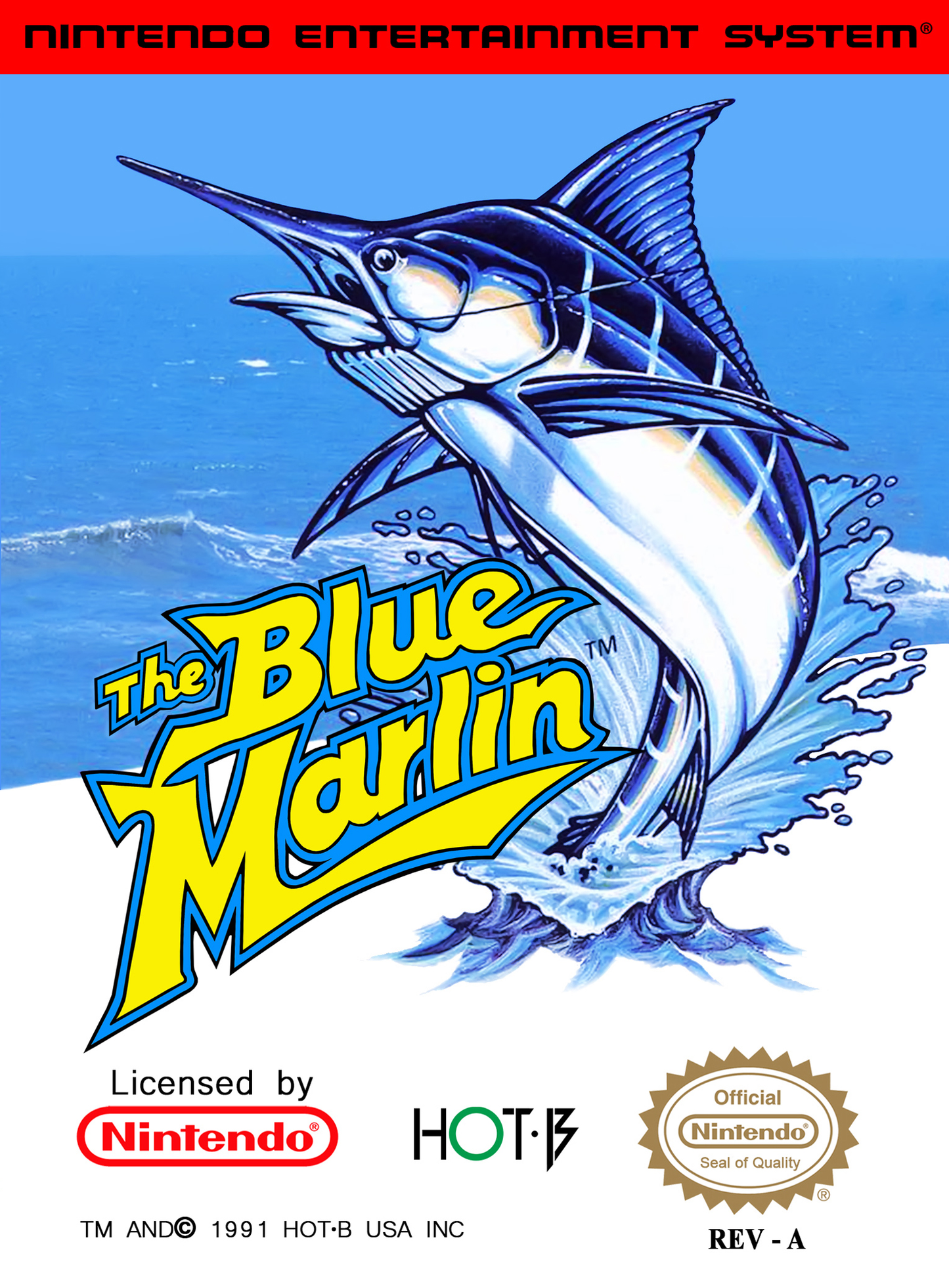 BLUE MARLIN  - NES
