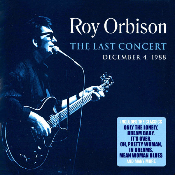ORBISON, ROY  - LAST CONCERT (W/DVD)