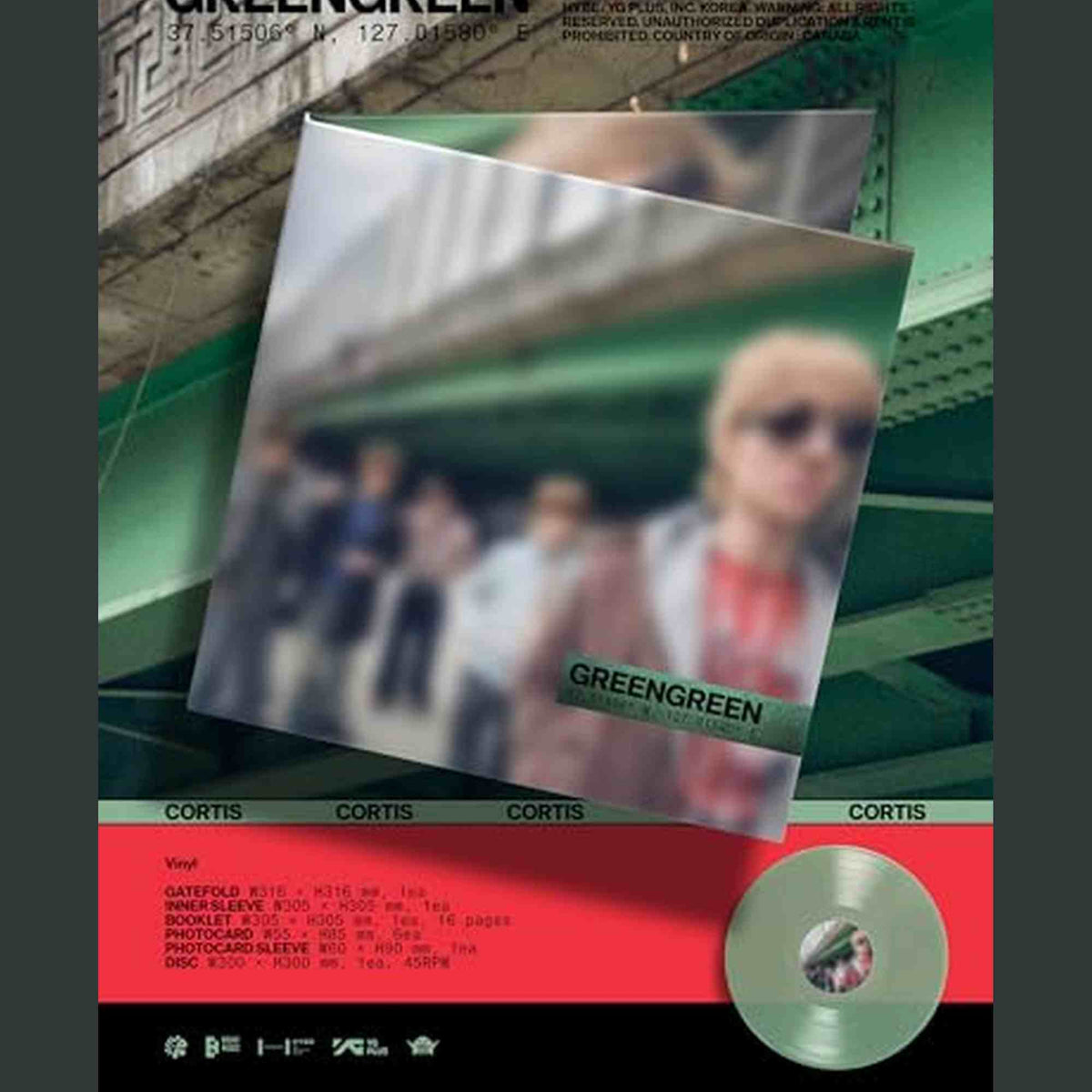 CORTIS - GREENGREEN (VINYL)