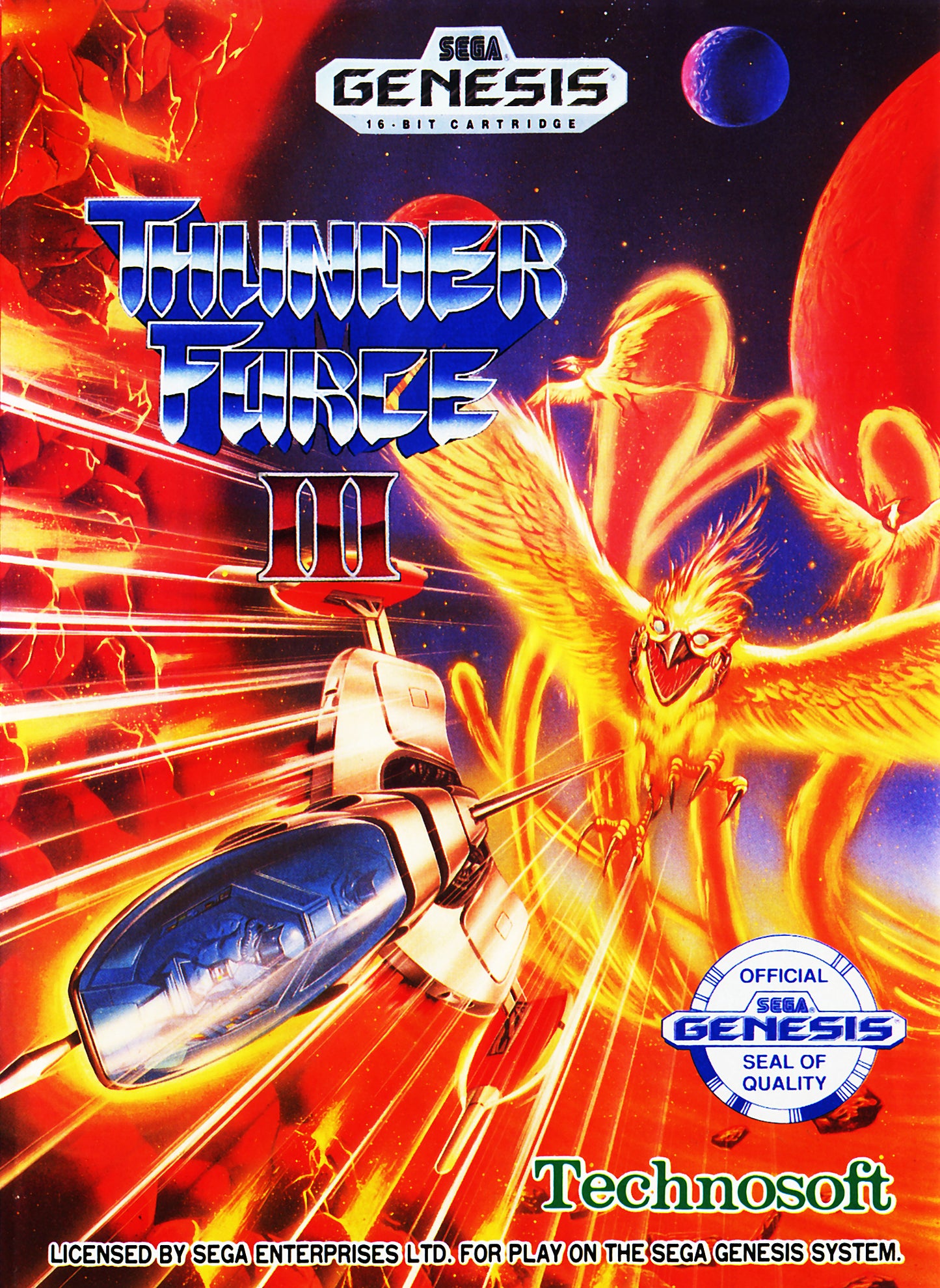 THUNDER FORCE III  - GENESIS