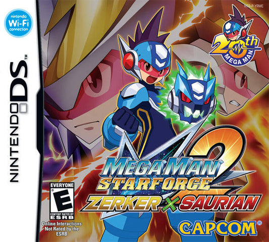 MEGA MAN: STAR FORCE 2: ZERKER X SAURIAN  - DS