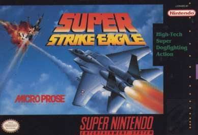 SUPER STRIKE EAGLE  - SNES