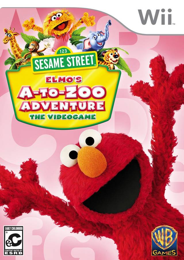 SESAME STREET: ELMO'S A-TO-ZOO ADVENTURE  - WII