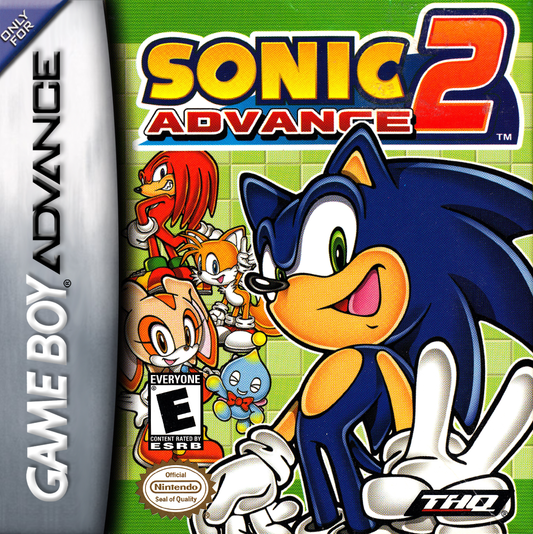 SONIC ADVANCE 2  - GBA  (CARTRIDGE ONLY)