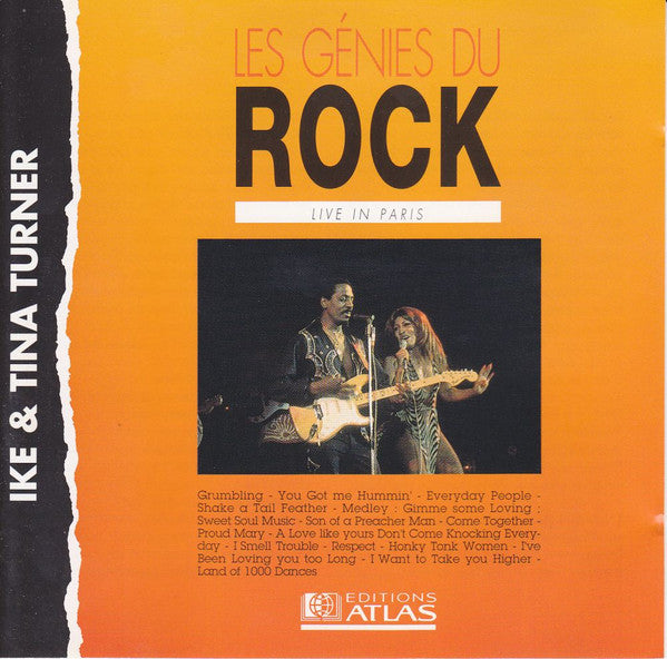 TURNER, IKE & TINA  - LIVE IN PARIS 1971