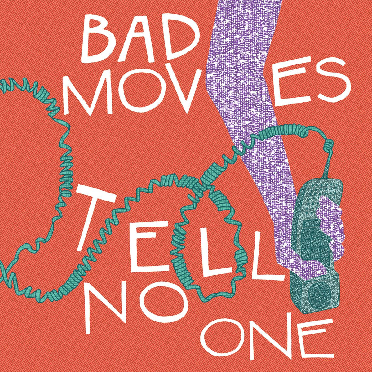 BAD MOVES - TELL NO ONE (TRANSLUCENT PURPLE VINYL)