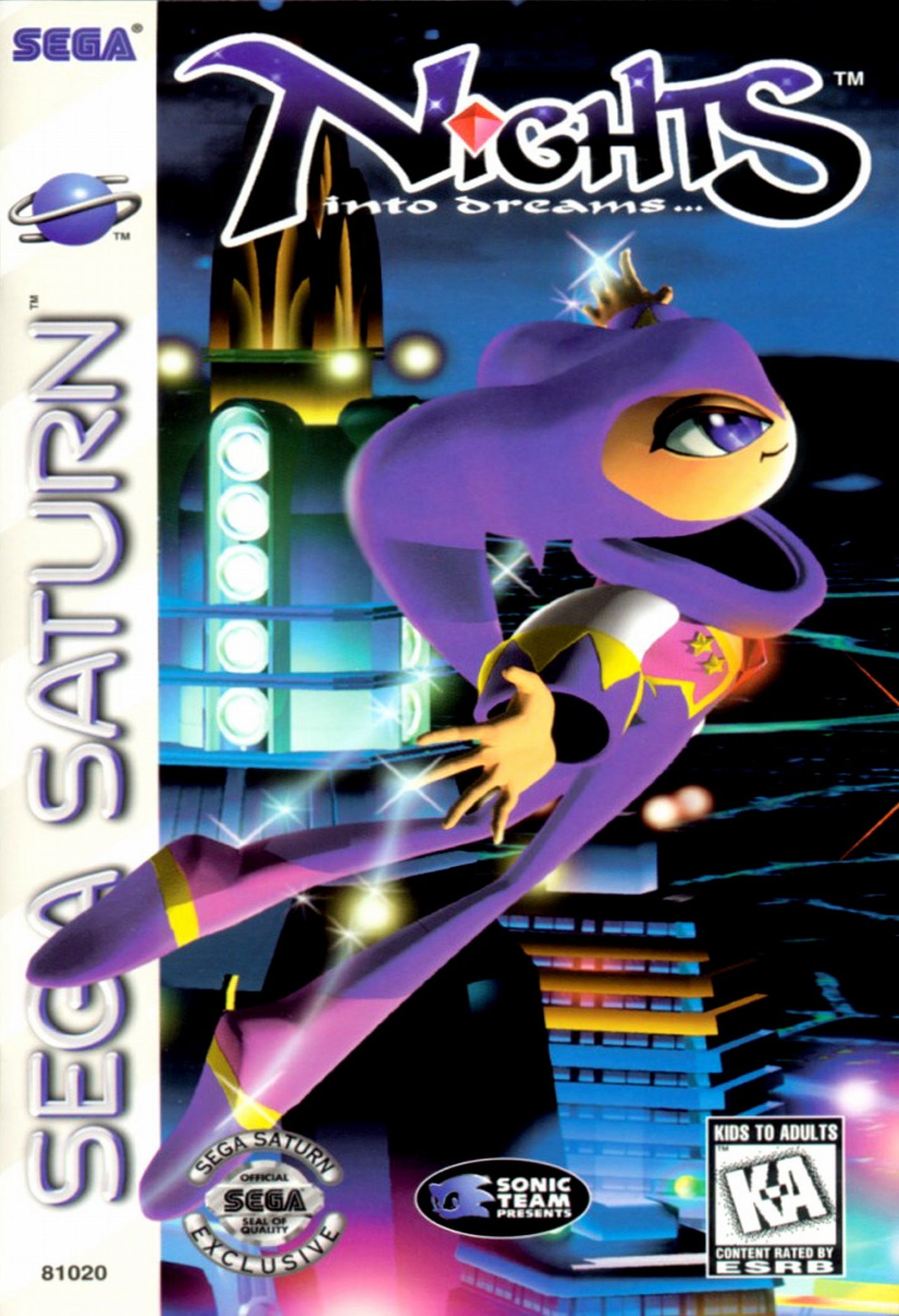 NIGHTS INTO DREAMS  - SATURN