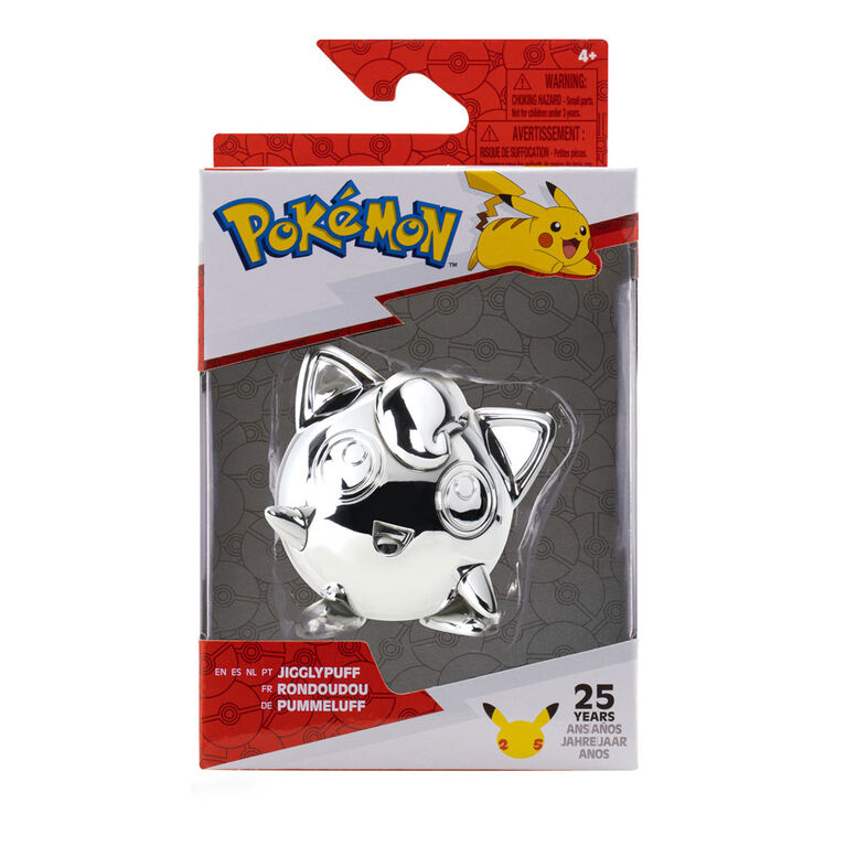 POKEMON: JIGGLYPUFF (SILVER) - SERIES 1-25 YEARS