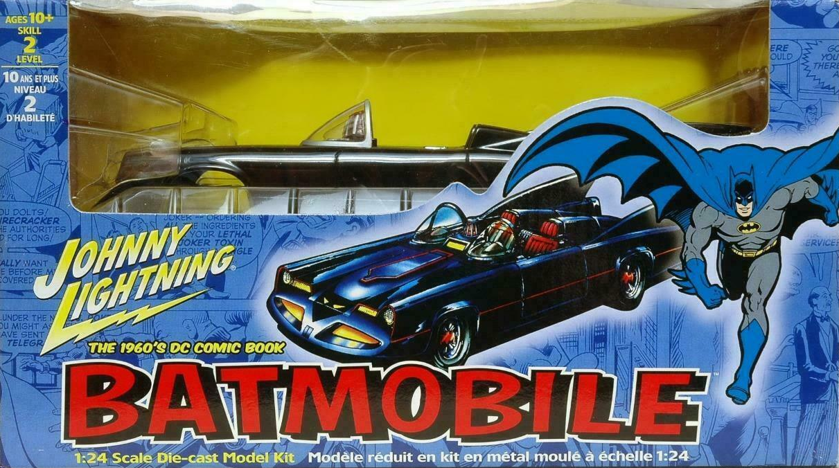 BATMAN: BATMOBILE (1960'S DC COMIC BOOK) - MODEL KIT-JOHNNY LIGHTNING