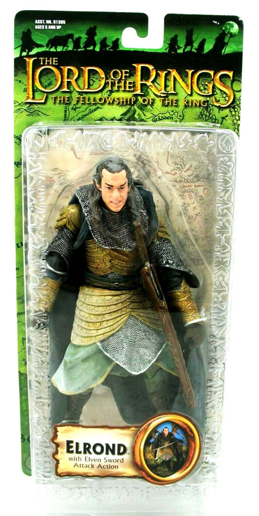 LORD OF THE RINGS: ELROND WITH ELVEN SWO - TOY BIZ-2003