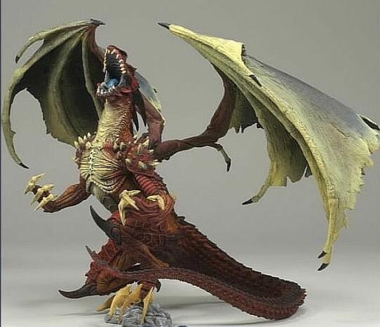 MCFARLANE'S FANTASY: ETERNAL DRAGON (WINDGARD) - MCFARLANE-SERIES 1-LEGEND OF THE BLADE HUNTERS