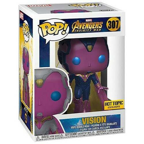 AVENGERS: INFINITY WAR: VISION #307 - FUNKO POP!-EXCLUSIVE