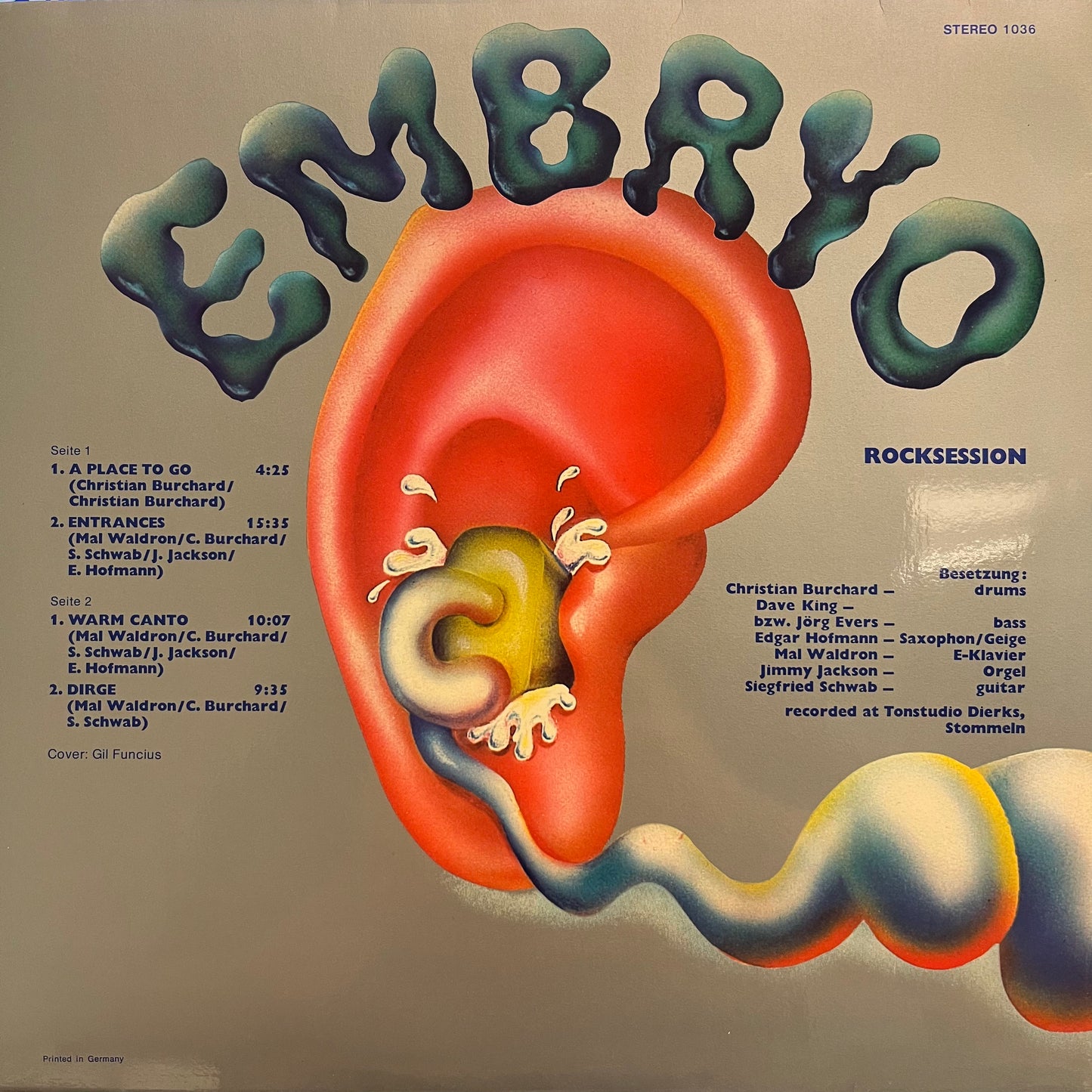 Embryo - Rocksession (Used LP)