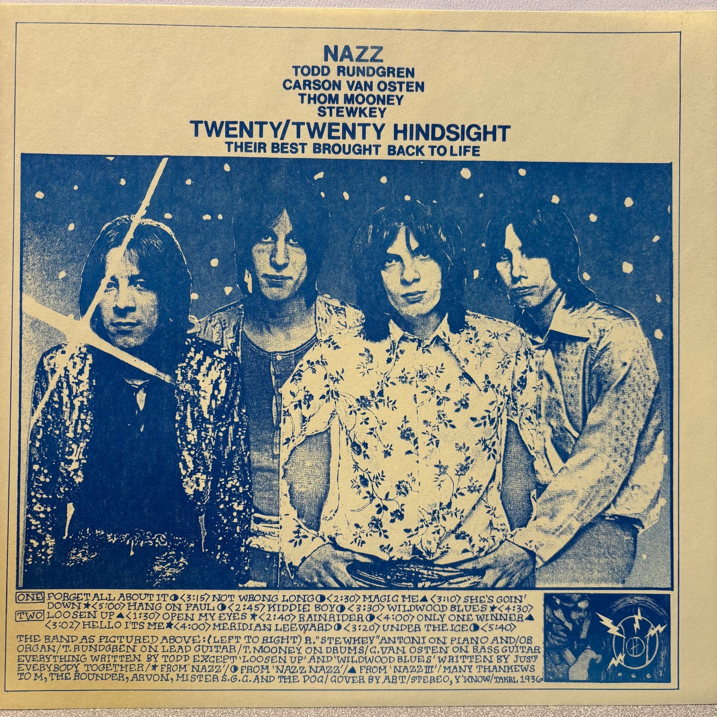 Nazz - Twenty/Twenty Hindsight (Used LP)