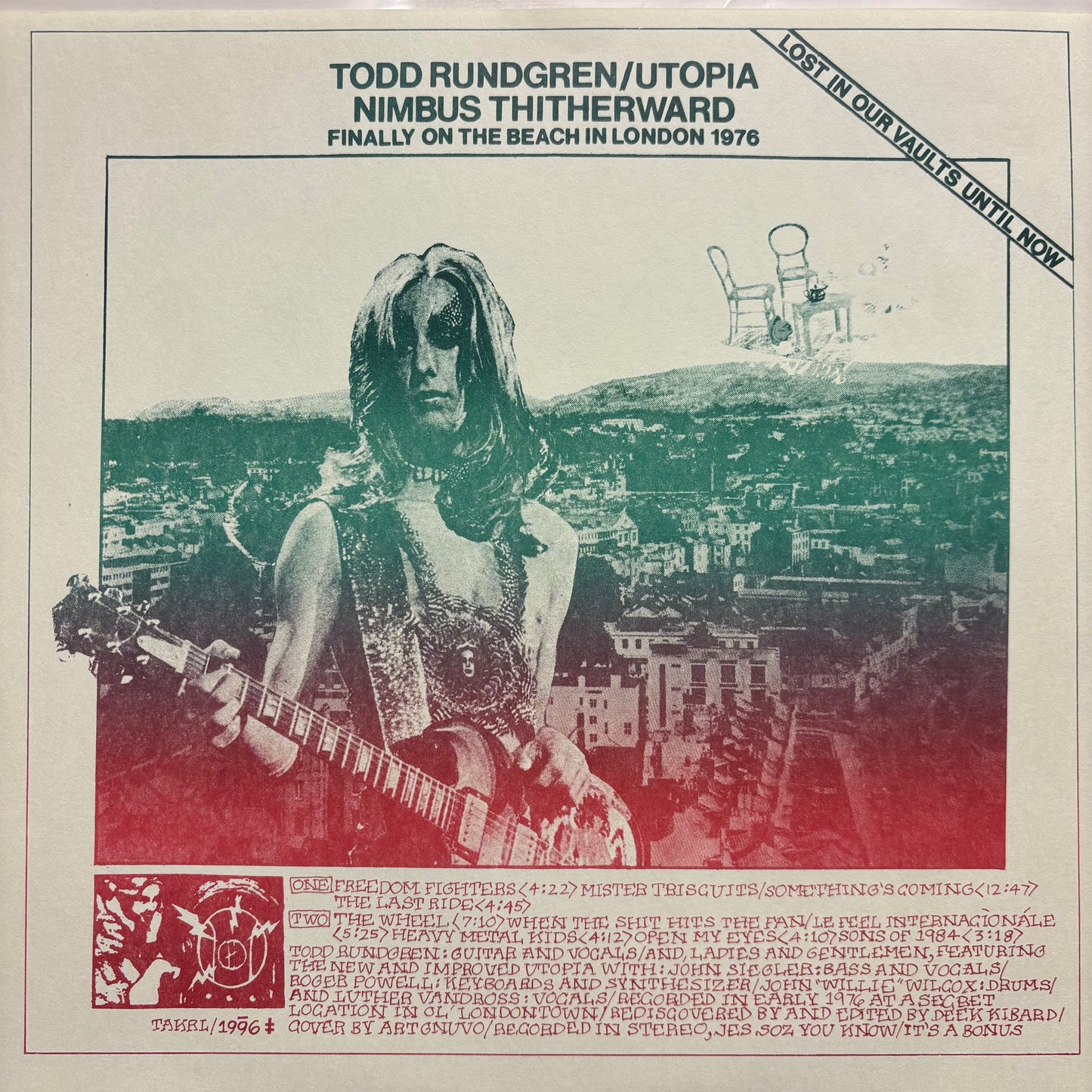 Todd Rundgren - Utopia Numbus Thitherward (Used LP)