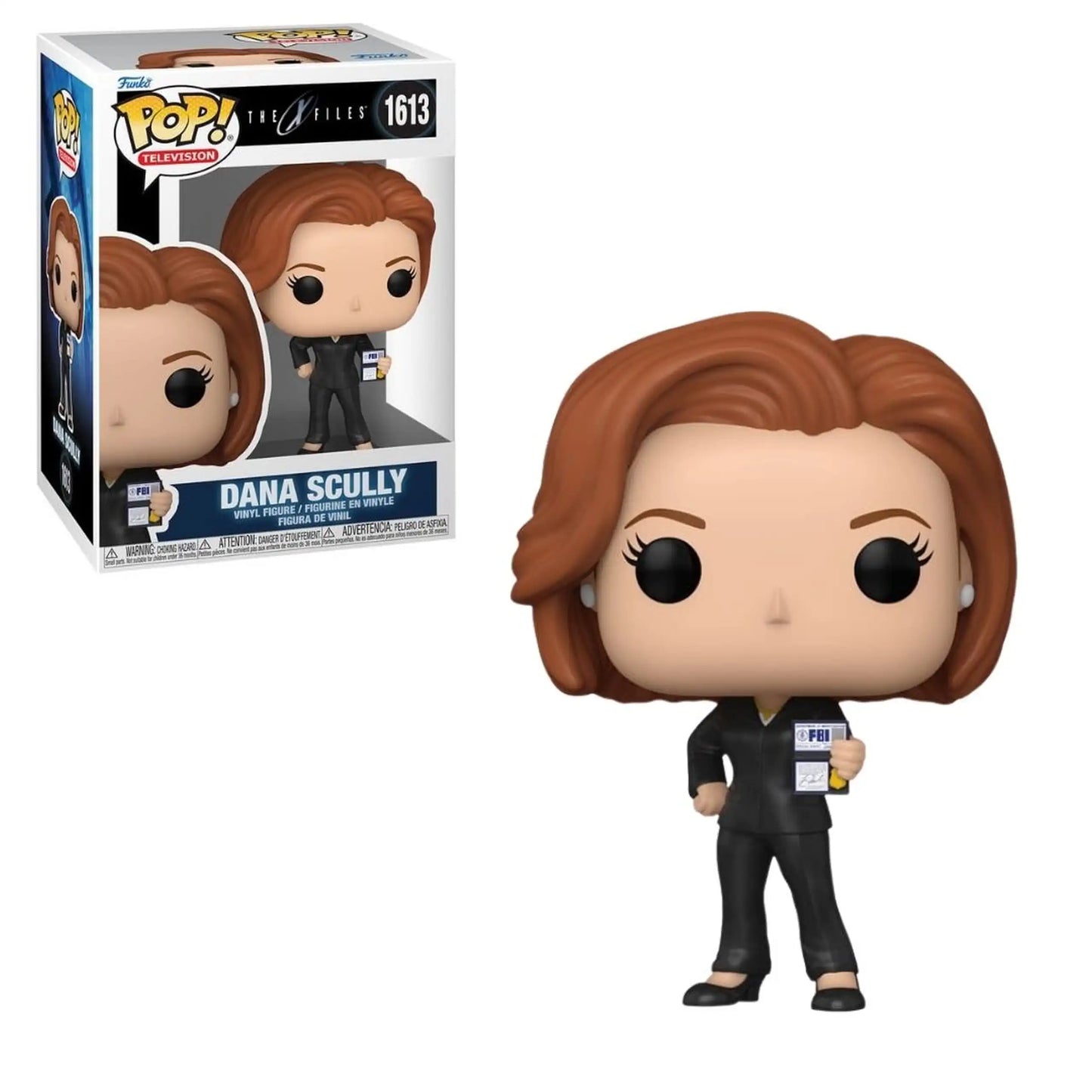 X-FILES: DANA SCULLY #1613 & FOX MULDER #1614 - FUNKO POP!-SET OF 2