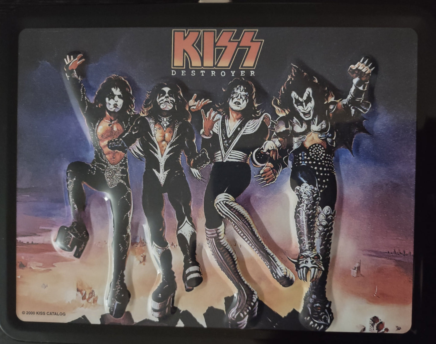 KISS: DESTROYER - LUNCHBOX-WITH THERMOS