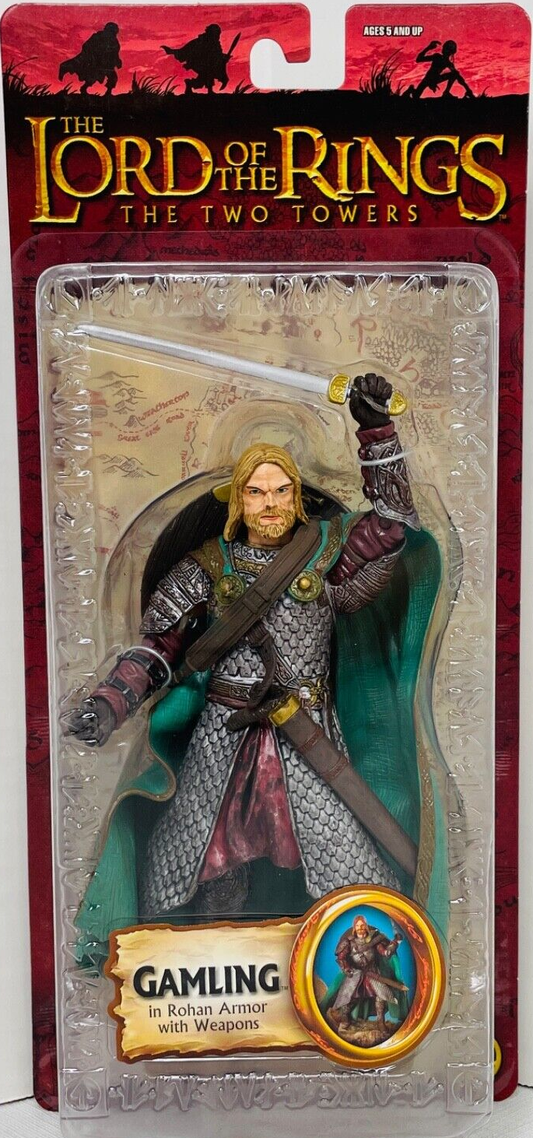 LORD OF THE RINGS: GAMLING IN ROHAN ARMO - TOY BIZ-2004