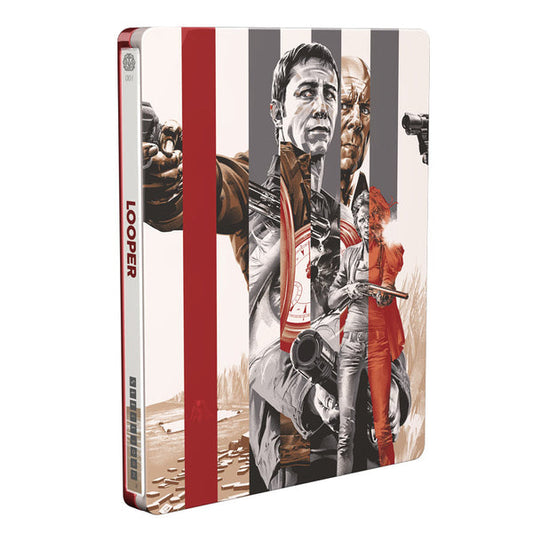 LOOPER (MOVIE)  - BLU-STEELBOOK (MONDO X)