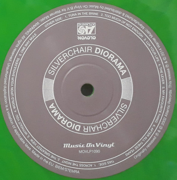 Silverchair - Diorama (Green Marble) (Used LP)