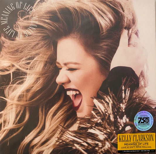 Kelly Clarkson - Meaning Of Life (Clear) (Sealed) (Used LP)