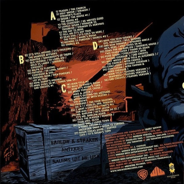 Harry Sukman - Salem's Lot (Vampire Blue/Black Cloak) (Sealed) (Used LP)