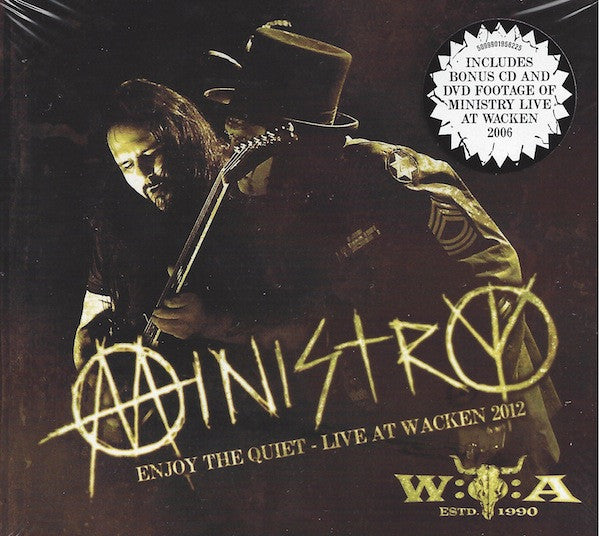 MINISTRY  - ENJOY THE QUIET: LIVE @ WACKEN (CD/DVD)