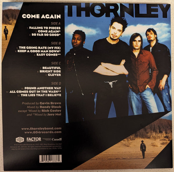 Thornley - Come Again (Black/Blue) (Used LP)