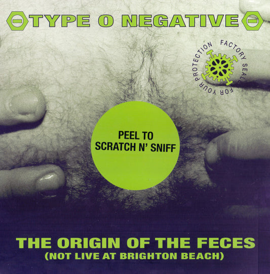 Type O Negative - Origin Of The Feces (Not Live At Brighton Beach) (Green Marble) (Used LP)