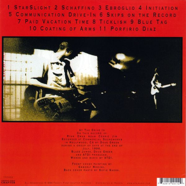 At The Drive-In - Acrobatic Tenement (Red) (Used LP)