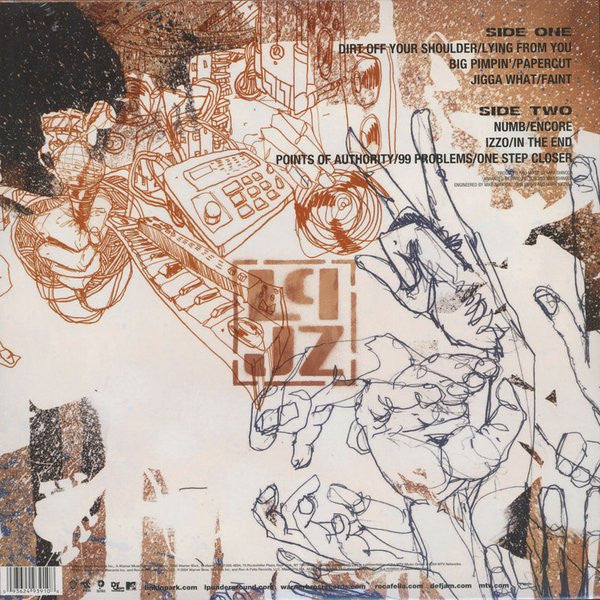 Jay-Z, Linkin Park - Collision Course (Blue) (Used LP)