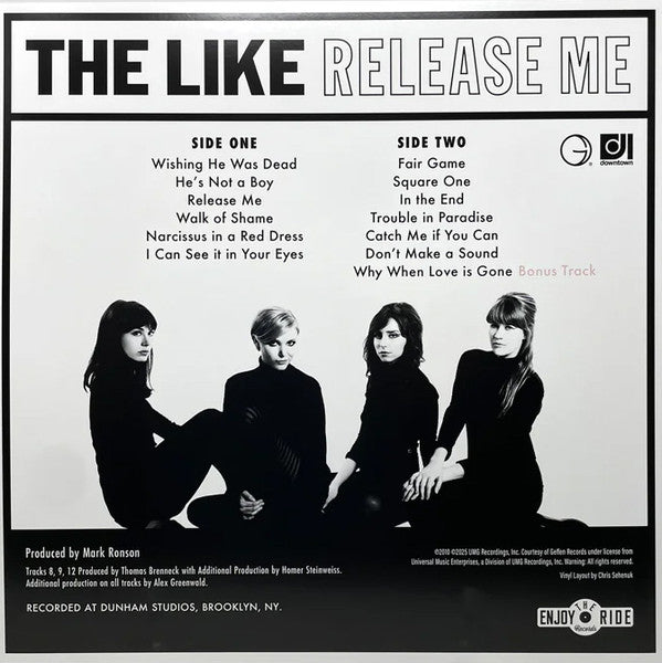 Like - Release Me (Black/White) (Used LP)