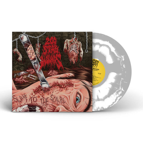 200 Stab Wounds - Slave To The Scalpal (White/Silver) (Used LP)