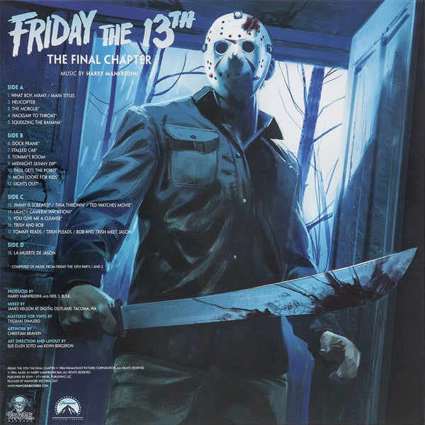 Harry Manfredini - Friday The 13th: The Final Chapter (Blue/Green) (Used LP)
