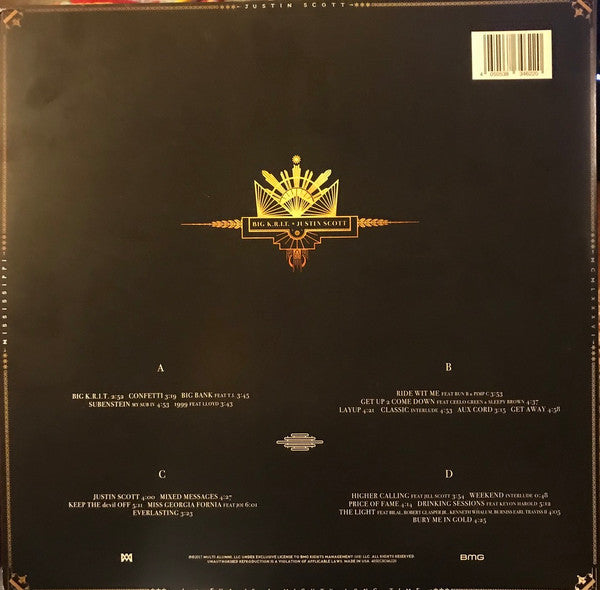 Big K.R.I.T. - 4Eva Is A Mighty Long Time (Gold) (Used LP)