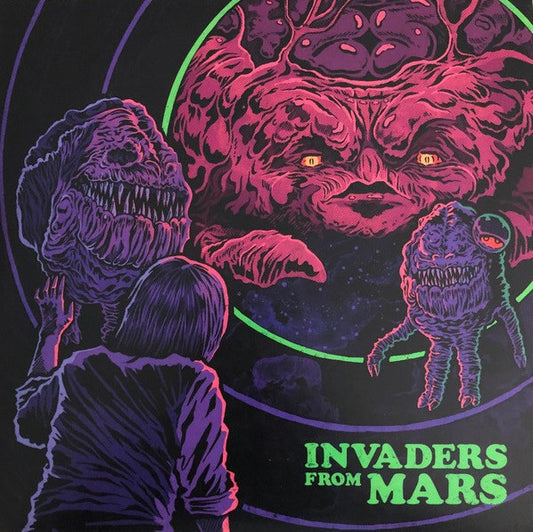 Christopher Young - Invaders From Mars 7" (Green) (Used LP)