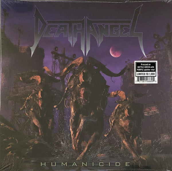 Death Angel - Humanicide (Green/Purple Splatter) (Used LP)