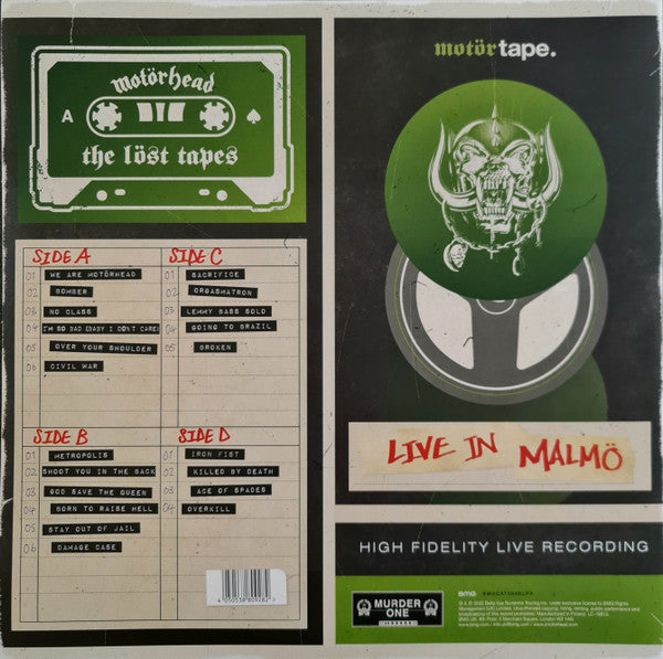 Motorhead - Lost Tapes Vol. 3 (Green) (Sealed) (Used LP)