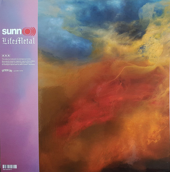 Sun O))) - Lifemetal (Red/Orange) (Used LP)