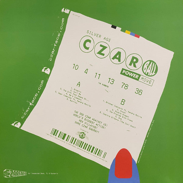 Czarface - Odd Czar Against Us! (RSD) (Green) (Used LP)