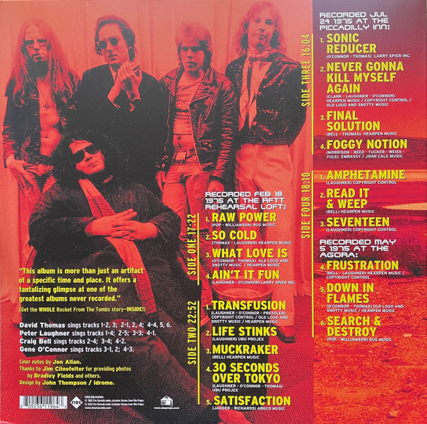 Rocket From The Tombs - Day The Earth Met The... (Neon Green) (Used LP)