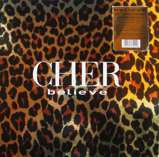 Cher - Believe (25th Anniversary) (Sealed) (Clear/Blue) (Used LP)