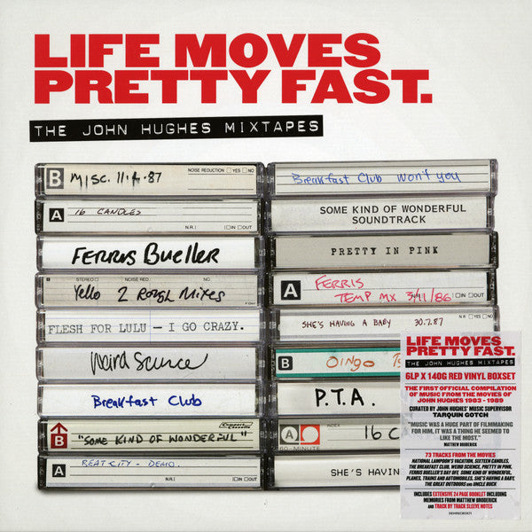 Various - Life Moves Pretty Fast: John Hughes Mixtapes (Red) (Used LP)